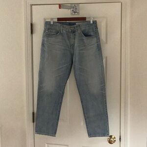 Ag Adriano Goldschmied “ The EX-Boyfriend Slim” slouchy slim jeans.